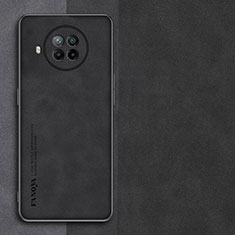 Handyhülle Hülle Luxus Leder Schutzhülle für Xiaomi Mi 10i 5G Schwarz