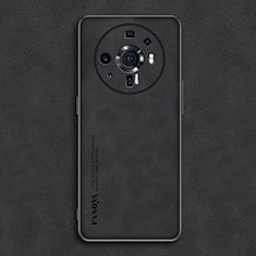 Handyhülle Hülle Luxus Leder Schutzhülle für Xiaomi Mi 12S Ultra 5G Schwarz