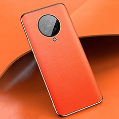 Handyhülle Hülle Luxus Leder Schutzhülle für Xiaomi Redmi K30 Pro Zoom Orange