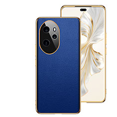 Handyhülle Hülle Luxus Leder Schutzhülle GS1 für Huawei Honor 100 Pro 5G Blau