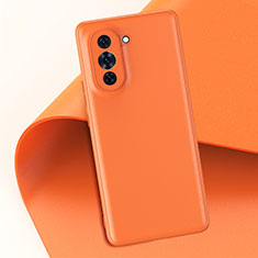 Handyhülle Hülle Luxus Leder Schutzhülle GS1 für Huawei Nova 10 Orange