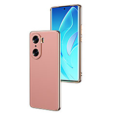 Handyhülle Hülle Luxus Leder Schutzhülle GS2 für Huawei Honor 60 5G Rosegold