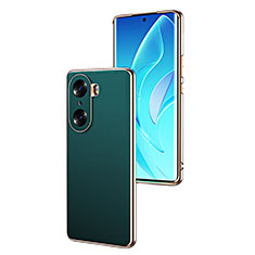 Handyhülle Hülle Luxus Leder Schutzhülle GS2 für Huawei Honor 60 Pro 5G Grün