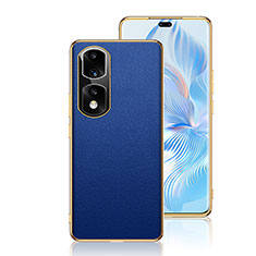 Handyhülle Hülle Luxus Leder Schutzhülle GS2 für Huawei Honor 90 Pro 5G Blau