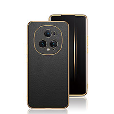 Handyhülle Hülle Luxus Leder Schutzhülle GS2 für Huawei Honor Magic5 Ultimate 5G Schwarz