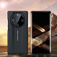 Handyhülle Hülle Luxus Leder Schutzhülle GS2 für Huawei Mate 60 Schwarz