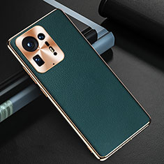 Handyhülle Hülle Luxus Leder Schutzhülle GS2 für Xiaomi Mi Mix 4 5G Grün