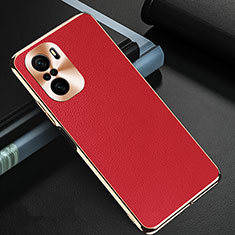 Handyhülle Hülle Luxus Leder Schutzhülle GS2 für Xiaomi Redmi K40 Pro+ Plus 5G Rot