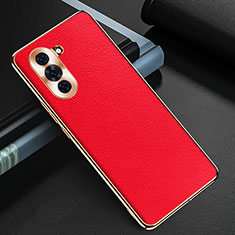 Handyhülle Hülle Luxus Leder Schutzhülle GS3 für Huawei Nova 10 Pro Rot