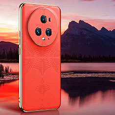 Handyhülle Hülle Luxus Leder Schutzhülle GS4 für Huawei Honor Magic5 Pro 5G Orange