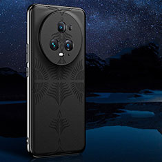 Handyhülle Hülle Luxus Leder Schutzhülle GS4 für Huawei Honor Magic5 Pro 5G Schwarz