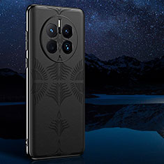 Handyhülle Hülle Luxus Leder Schutzhülle GS4 für Huawei Mate 50 Pro Schwarz