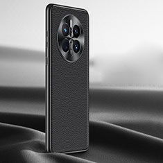 Handyhülle Hülle Luxus Leder Schutzhülle JB1 für Huawei Mate 50 Pro Schwarz