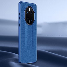 Handyhülle Hülle Luxus Leder Schutzhülle JB1 für Huawei Mate 50 RS Blau