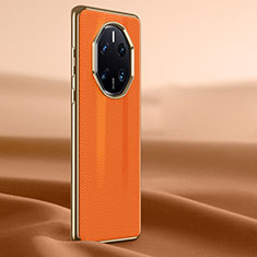 Handyhülle Hülle Luxus Leder Schutzhülle JB1 für Huawei Mate 50 RS Orange