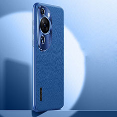 Handyhülle Hülle Luxus Leder Schutzhülle JB1 für Huawei P60 Art Blau