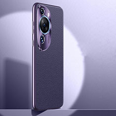 Handyhülle Hülle Luxus Leder Schutzhülle JB1 für Huawei P60 Art Violett