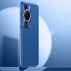 Handyhülle Hülle Luxus Leder Schutzhülle JB1 für Huawei P60 Pro Blau