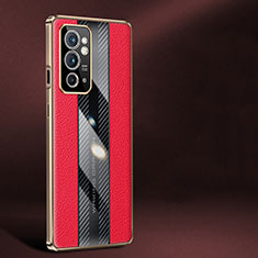 Handyhülle Hülle Luxus Leder Schutzhülle JB1 für OnePlus 9RT 5G Rot