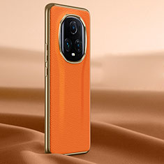 Handyhülle Hülle Luxus Leder Schutzhülle JB2 für Huawei Honor Magic5 Ultimate 5G Orange