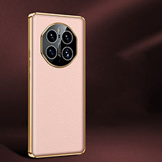 Handyhülle Hülle Luxus Leder Schutzhülle JB2 für Huawei Mate 50 Pro Rosa