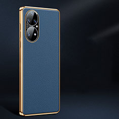 Handyhülle Hülle Luxus Leder Schutzhülle JB2 für Huawei P50 Pro Blau