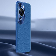 Handyhülle Hülle Luxus Leder Schutzhülle JB2 für Huawei P60 Art Blau