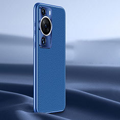 Handyhülle Hülle Luxus Leder Schutzhülle JB2 für Huawei P60 Blau