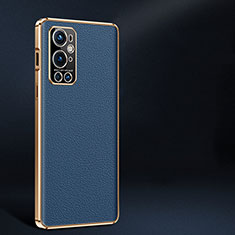 Handyhülle Hülle Luxus Leder Schutzhülle JB2 für OnePlus 9 Pro 5G Blau