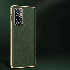 Handyhülle Hülle Luxus Leder Schutzhülle JB2 für OnePlus 9 Pro 5G Grün