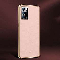 Handyhülle Hülle Luxus Leder Schutzhülle JB2 für Oppo Reno6 5G Rosa