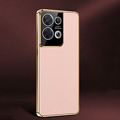 Handyhülle Hülle Luxus Leder Schutzhülle JB2 für Oppo Reno9 Pro 5G Rosa