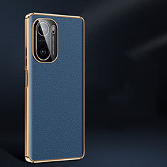 Handyhülle Hülle Luxus Leder Schutzhülle JB2 für Xiaomi Redmi K40 Pro+ Plus 5G Blau