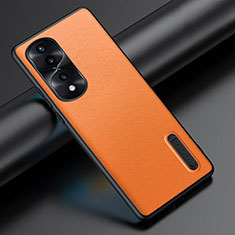 Handyhülle Hülle Luxus Leder Schutzhülle JB3 für Huawei Honor 70 Pro+ Plus 5G Orange