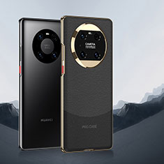 Handyhülle Hülle Luxus Leder Schutzhülle JB3 für Huawei Mate 40 Pro Schwarz