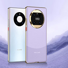 Handyhülle Hülle Luxus Leder Schutzhülle JB3 für Huawei Mate 40 Violett