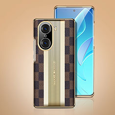 Handyhülle Hülle Luxus Leder Schutzhülle JB4 für Huawei Honor 60 5G Braun