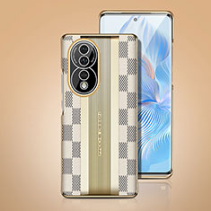 Handyhülle Hülle Luxus Leder Schutzhülle JB4 für Huawei Honor 80 5G Weiß