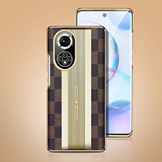 Handyhülle Hülle Luxus Leder Schutzhülle JB4 für Huawei Nova 9 Braun