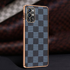 Handyhülle Hülle Luxus Leder Schutzhülle JB4 für OnePlus 9R 5G Blau