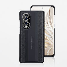 Handyhülle Hülle Luxus Leder Schutzhülle JB5 für Huawei Honor 70 5G Schwarz