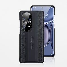 Handyhülle Hülle Luxus Leder Schutzhülle JB5 für Huawei P50 Pro Schwarz