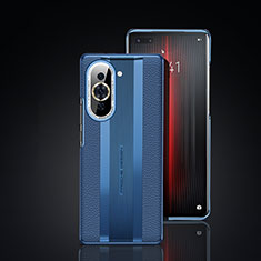 Handyhülle Hülle Luxus Leder Schutzhülle JB6 für Huawei Nova 10 Pro Blau