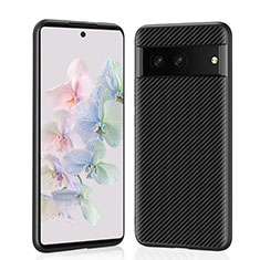 Handyhülle Hülle Luxus Leder Schutzhülle LC2 für Google Pixel 7 5G Schwarz