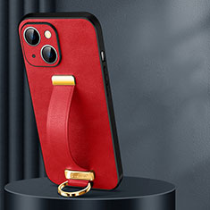 Handyhülle Hülle Luxus Leder Schutzhülle LD1 für Apple iPhone 15 Rot