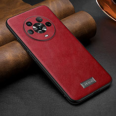 Handyhülle Hülle Luxus Leder Schutzhülle LD1 für Huawei Honor Magic4 5G Rot