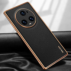 Handyhülle Hülle Luxus Leder Schutzhülle LD1 für Huawei Honor Magic5 Pro 5G Schwarz