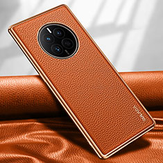 Handyhülle Hülle Luxus Leder Schutzhülle LD1 für Huawei Mate 50 Orange