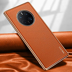 Handyhülle Hülle Luxus Leder Schutzhülle LD1 für Huawei Mate 50 Pro Orange