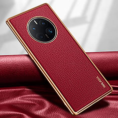 Handyhülle Hülle Luxus Leder Schutzhülle LD1 für Huawei Mate 50 Pro Rot